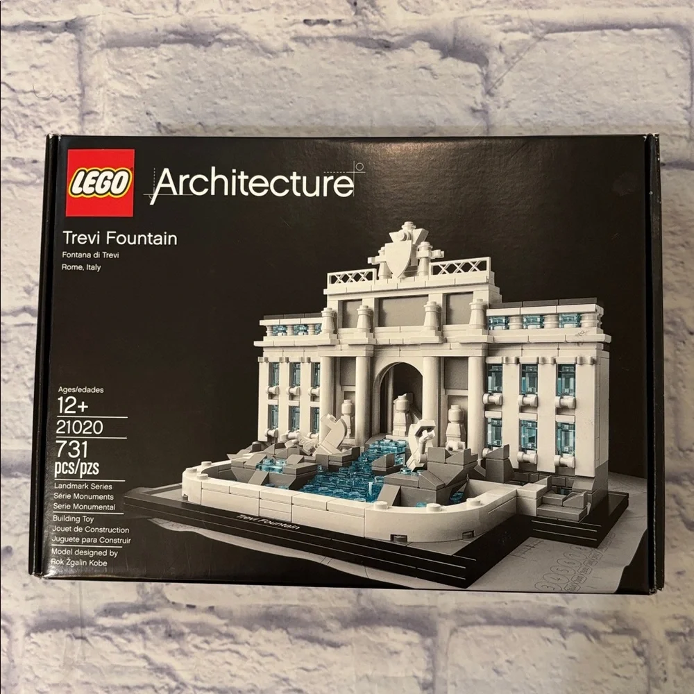 LEGO Architecture 21020 Trevi Fountain Retired Set NEW In Sealed Box NWT